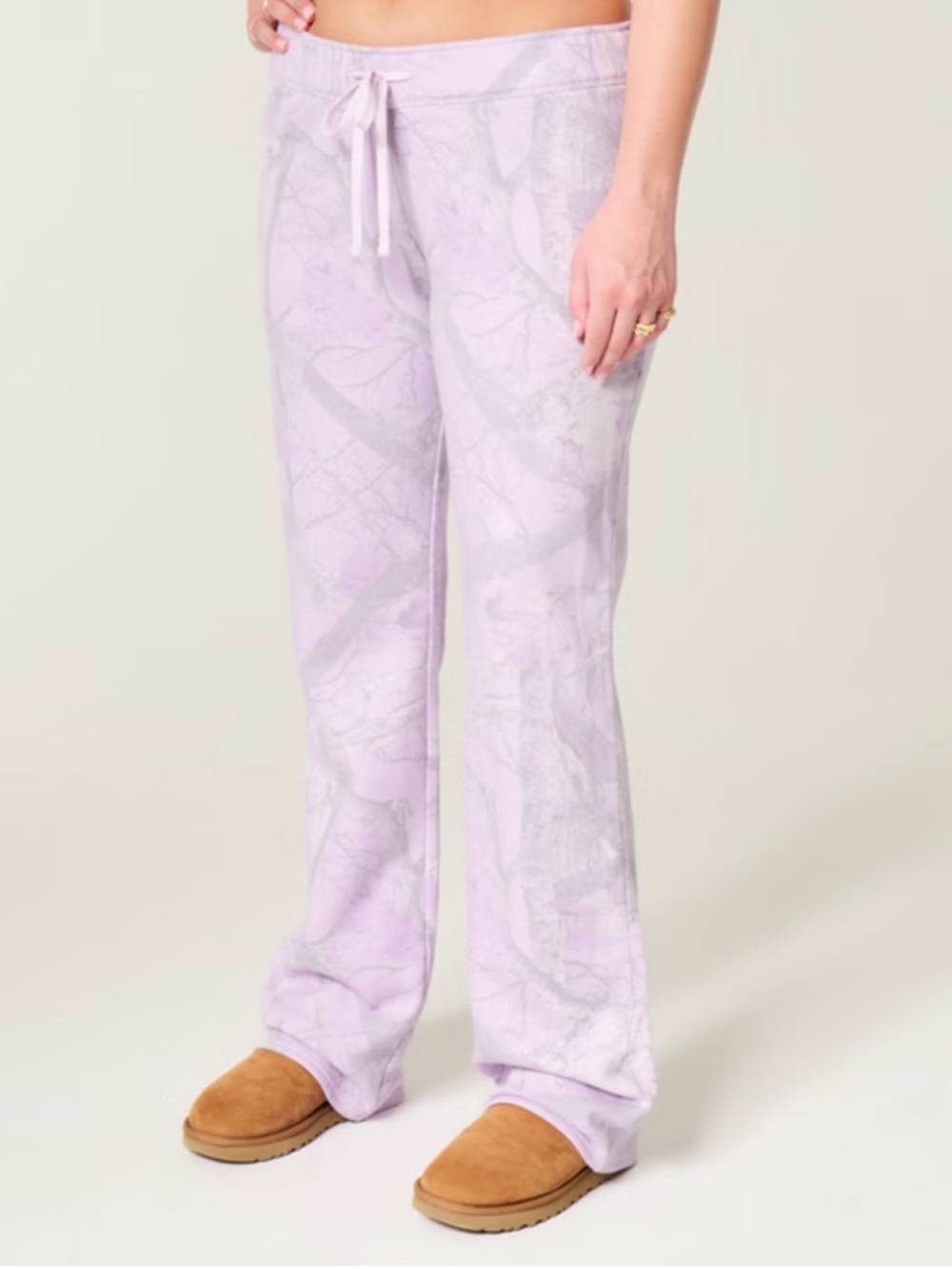 Lilac camo pants
